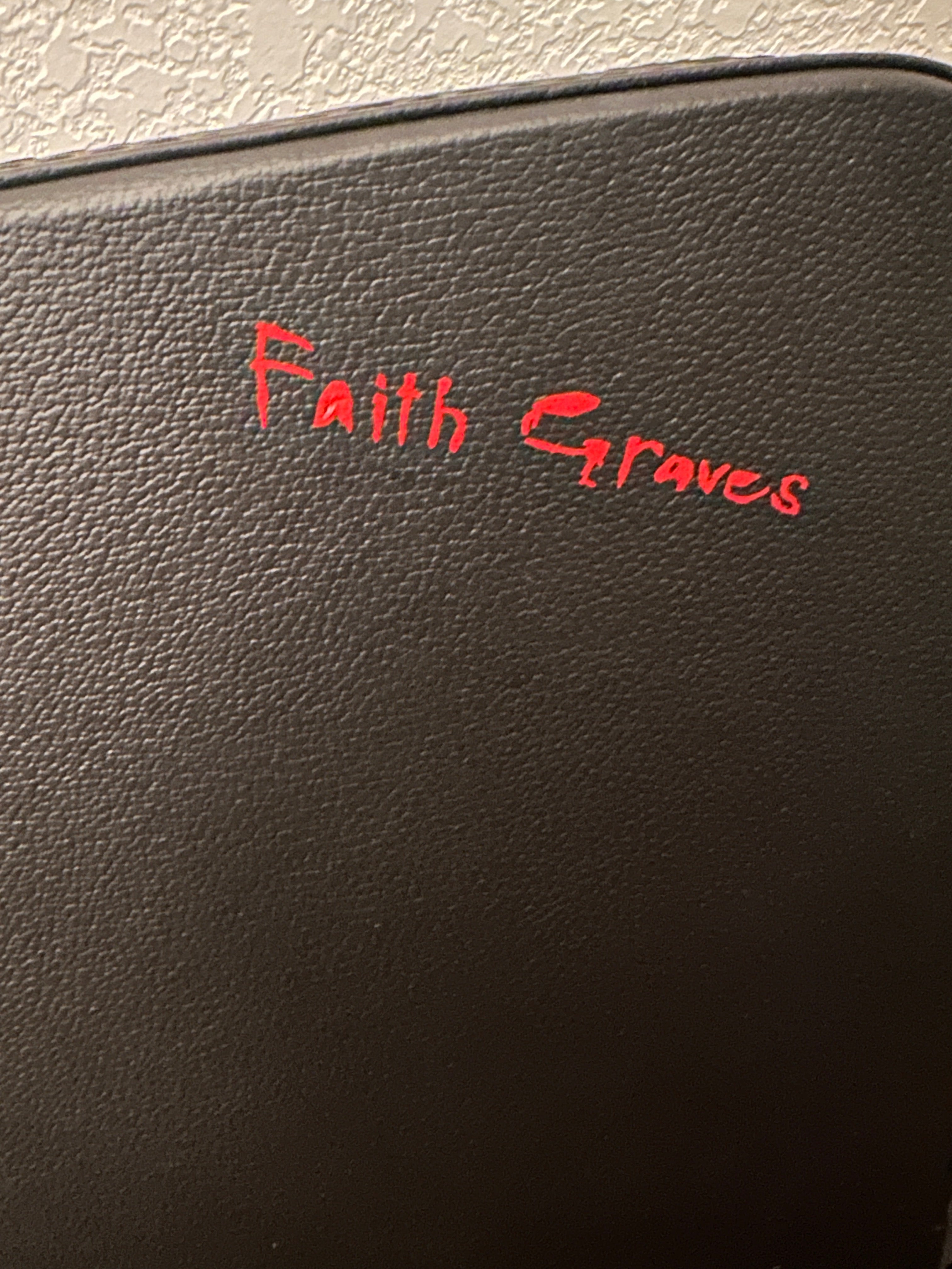 Faith Graves Logo Vinyl Decal