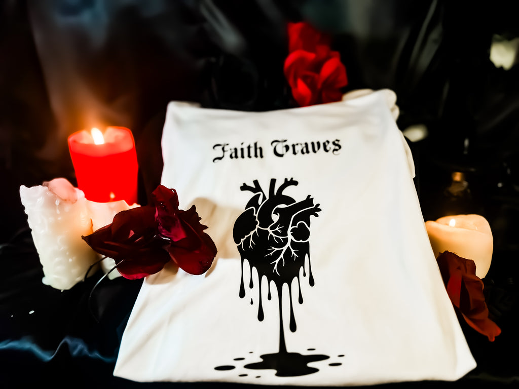 Bleeding Heart Upcycled Tee