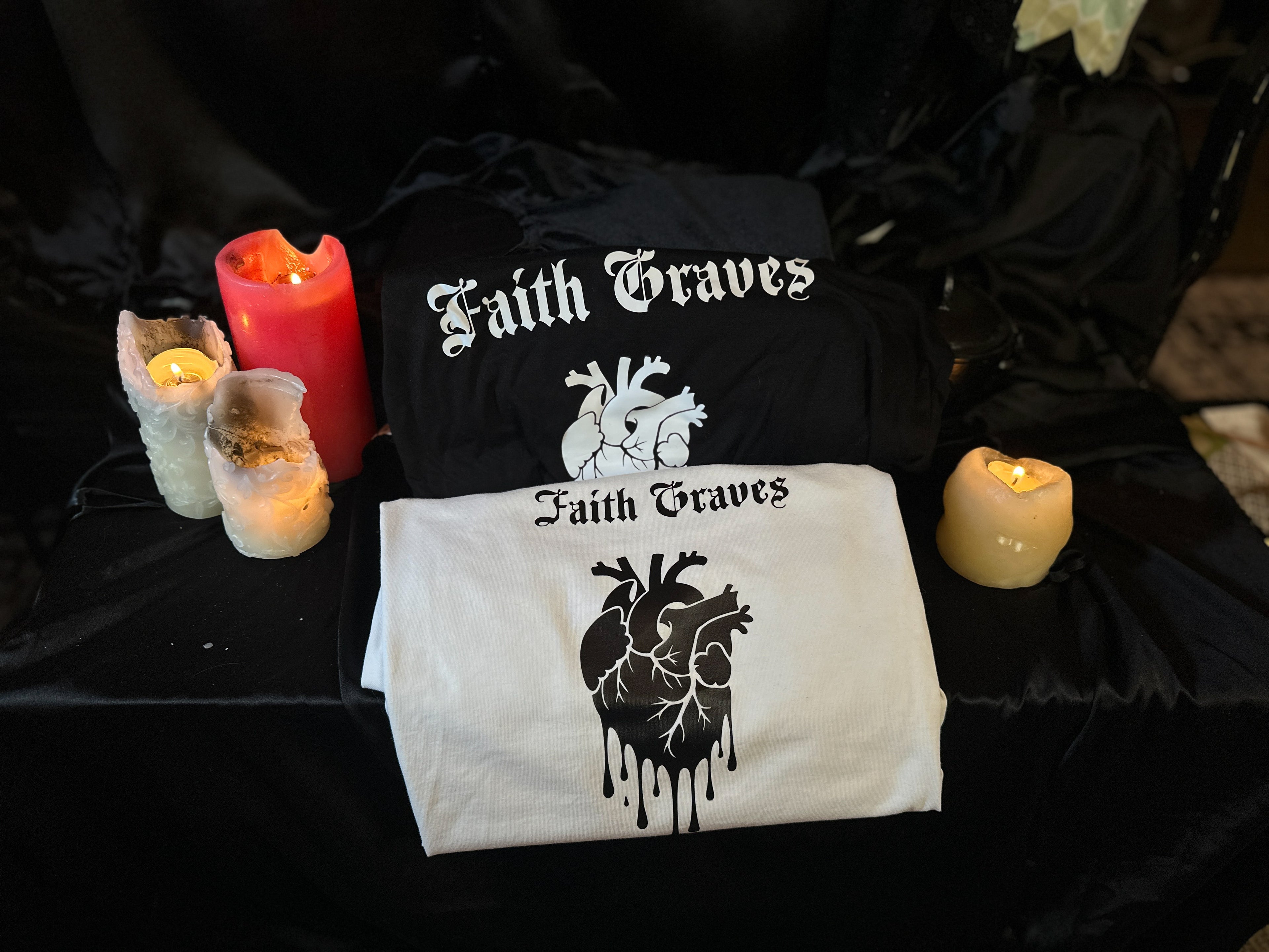 Bleeding Heart Upcycled Tee