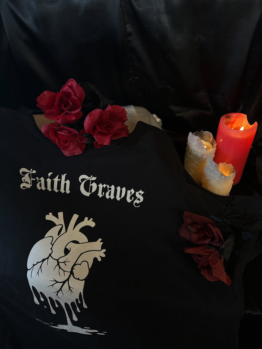 Bleeding Heart Upcycled Tee